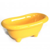 Ceramic Mini Bath - Lemon - Click Image to Close